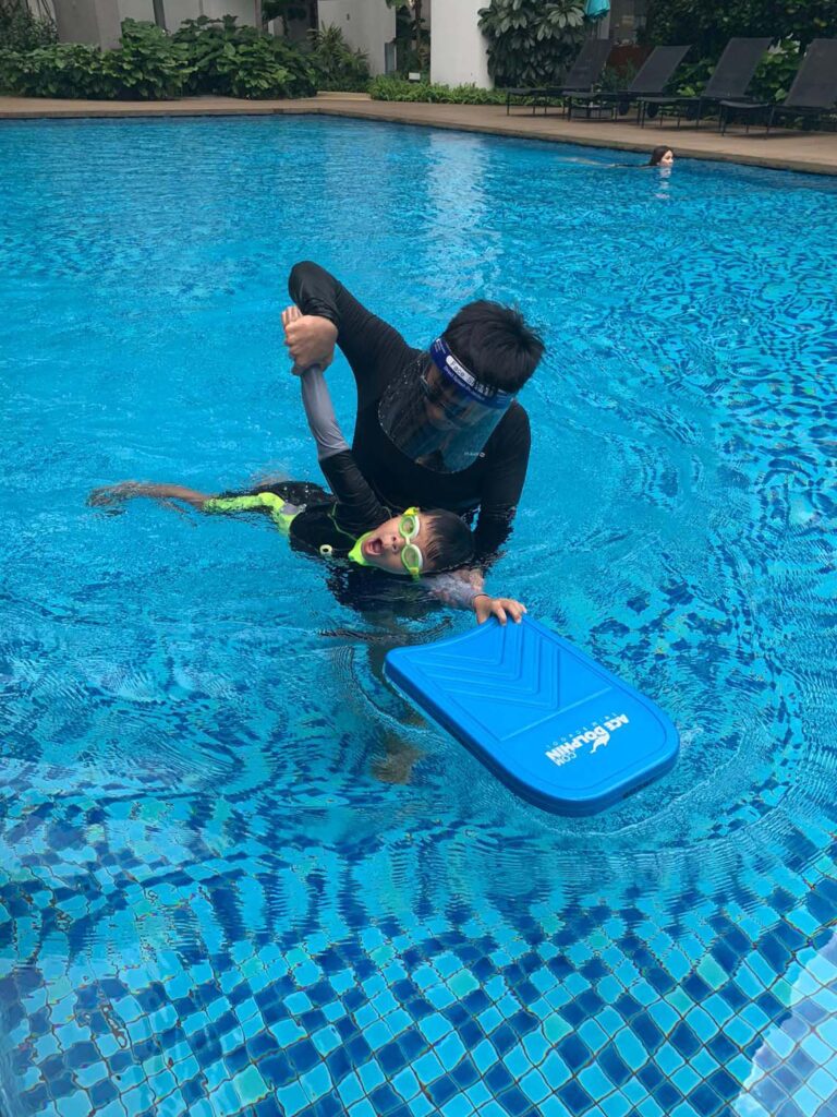Kids Swimming Lessons in Singapore at JustSwim